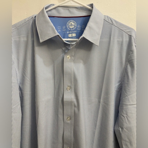 Flag & Anthem Men’s Long Sleeve Plaid Shirt Button Up Lightweight NWT - Picture 4 of 8